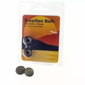 Personal lubricant TALOKA Exciting Gel D-232616 – 2 Brazilian Balls, Fresh Effect