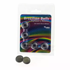 Personal lubricating gel TALOKA D-232638 — 5 Brazilian Balls, Climax Effect