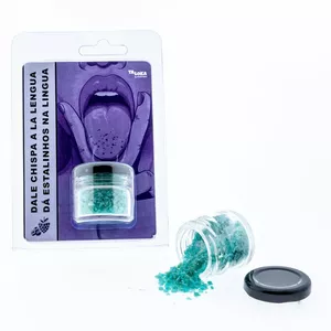 TALOKA Candy TALOKA D-232582 Голубая малина — шипучие съедобные поцелуи для интимного использования