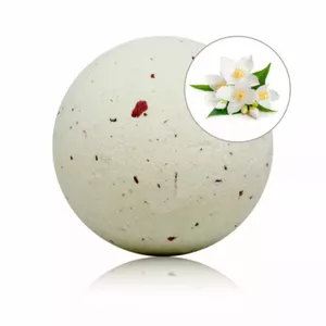 Bath bomb TALOKA D-232571, jasmine scent with rose petals, single-use bath tablet
