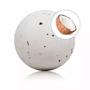Bath bomb TALOKA D-232573 — coconut scented with rose petals, single bath tablet