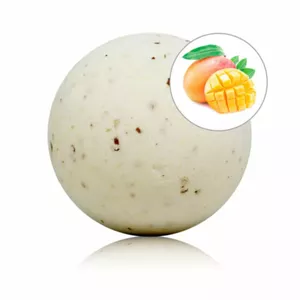 Bath bomb TALOKA Mango scented with rose petals D-232574 — single-use fragrant bath additive