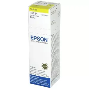 Картридж Epson T6734 оригинальный, пигментный жёлтый, 1 шт