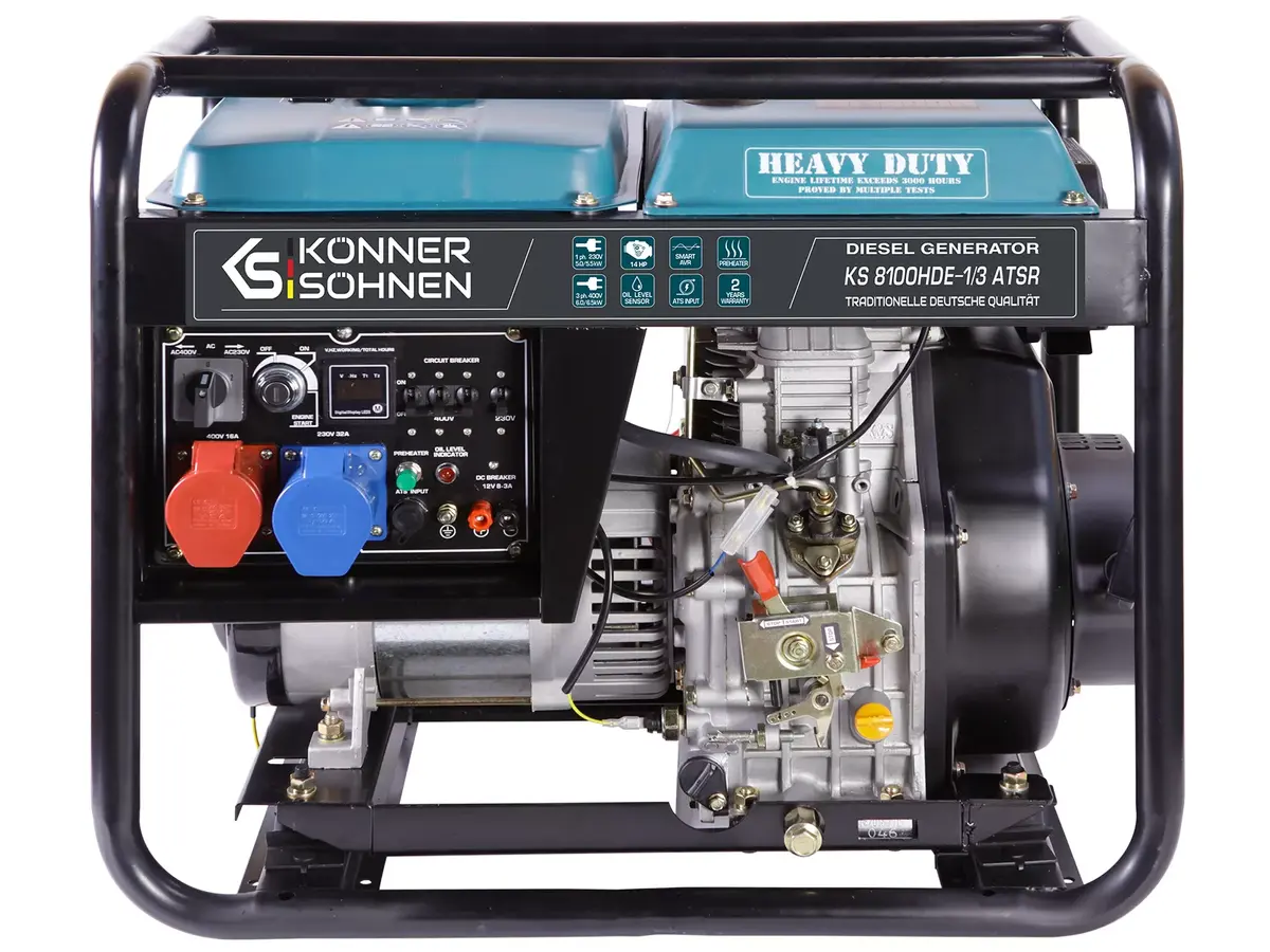 Könner & Söhnen KS 8100HDE dīzeļa