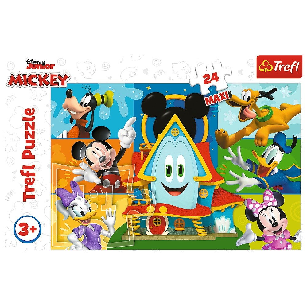 TREFL Puzzle 24 элемента Maxi Mickey Mouse and friends Photo 3