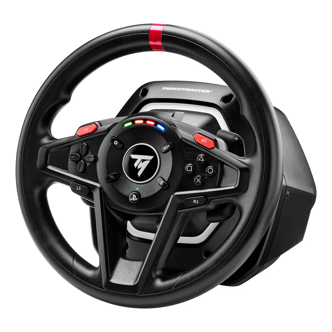 Thrustmaster T128 Steering Wheel & Pedals Photo 8