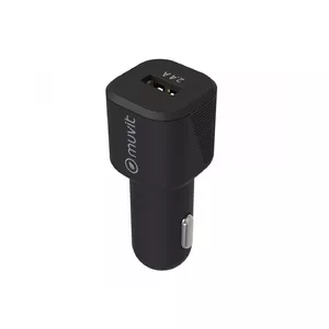 Muvit MCDCC0006 mobile device charger Universal Black Cigar lighter Auto