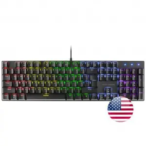 Mechanical Gaming Keyboard Mars Gaming MK422 RGB Antighosting Red US