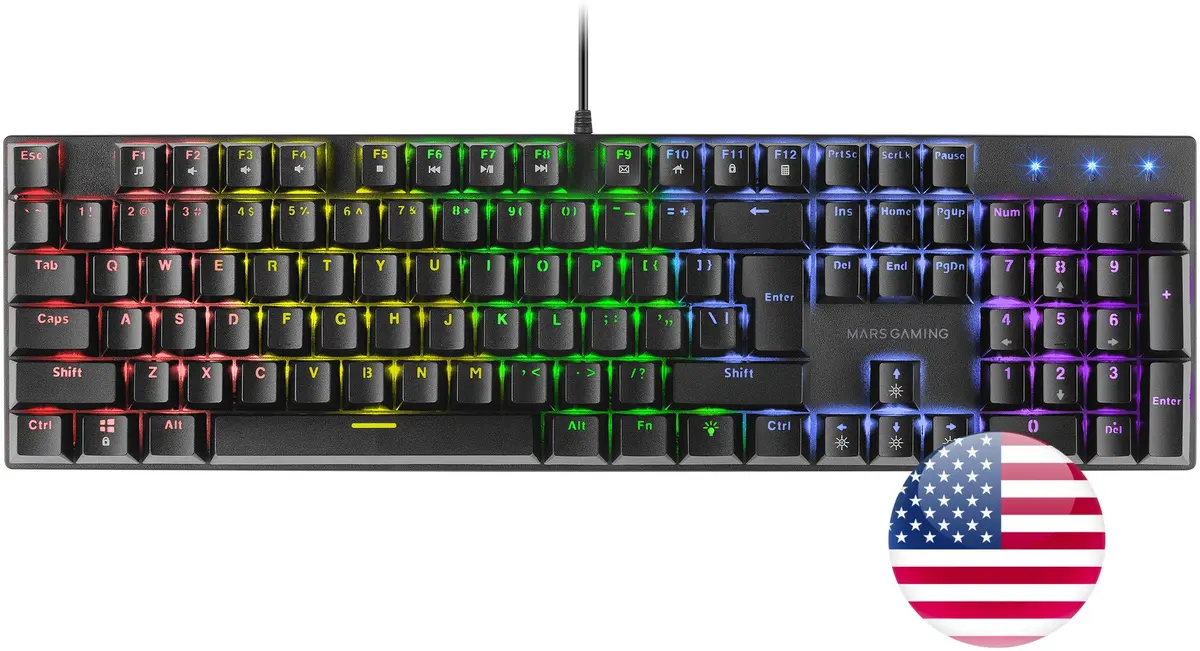 Mechanical Gaming Keyboard Mars Gaming MK422 Photo 12