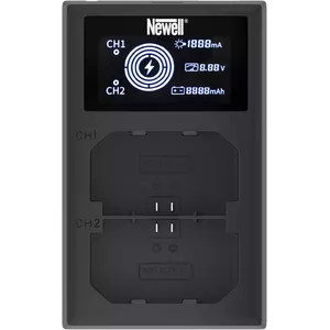 Зарядное устройство Newell FDL-USB-C для аккумуляторов Sony NP-FZ100 с двумя каналами и USB-C