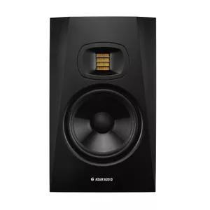 Studio monitor speakers ADAM AUDIO T7V, 7" woofer, 1.9" tweeter, 39–25000 Hz, XLR + RCA, 110 dB, black