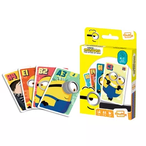 Card Game Cartamundi Shuffle Minions 2 4-in-1 – 5th panel, Family, 4+ yrs, 10 min