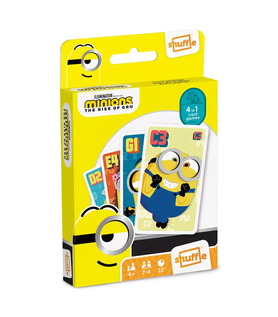 Cartamundi Shuffle Minions 2 4-in-1 — 5th panel Photo 3