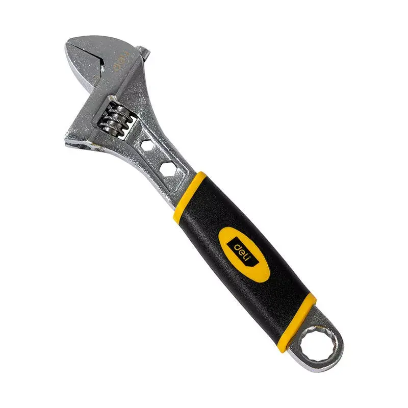 Разводной ключ deli tools EDL30108 8" Photo 2