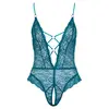 Cottelli Collection crotchless lace body L teal Photo 6