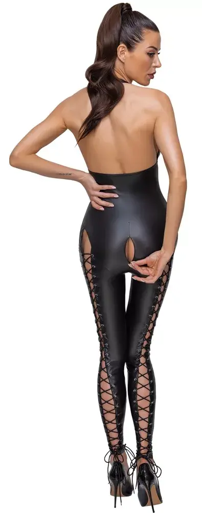 Jumpsuit Cottelli Collection S Black Lacing 27306341021 Photo 6