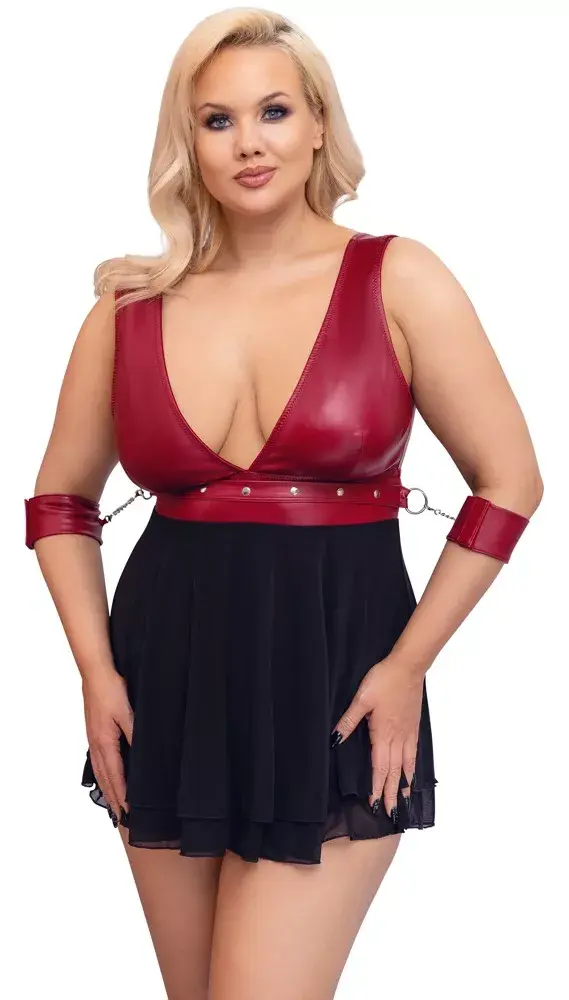 Бэби-долл cottelli collection Bondage Plus 3XL Photo 3