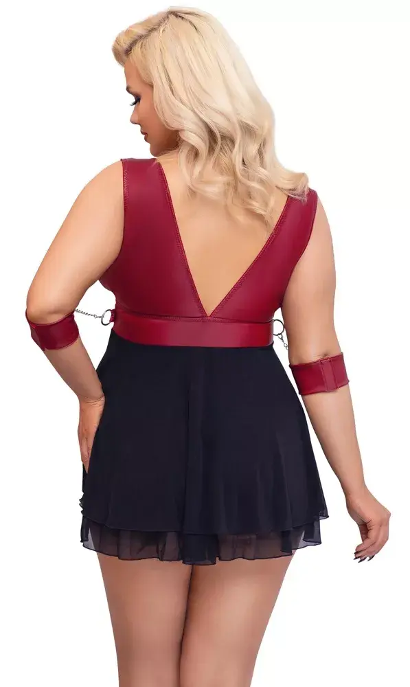 Бэби-долл cottelli collection Bondage Plus 3XL Photo 5