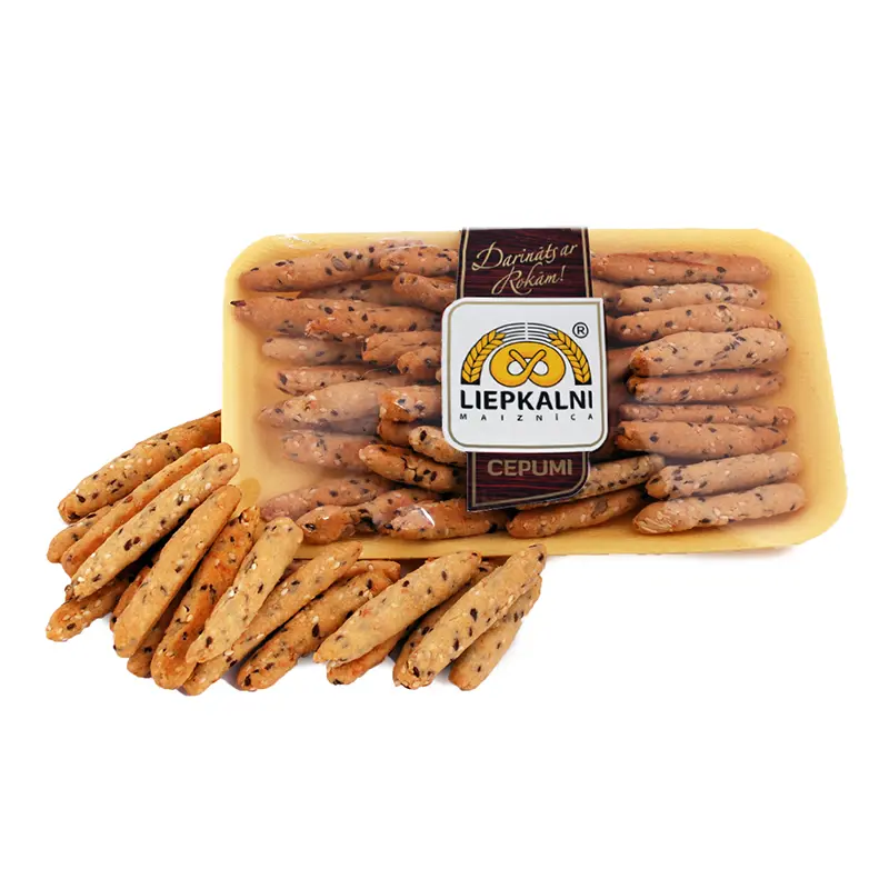 Liepkalni siera kliņģeri un sprungulīši cepumi
