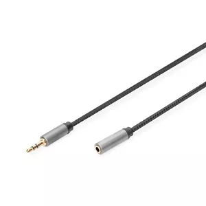 Digitus DB-510210-010-S audio kabelis 1 m 3.5mm Melns