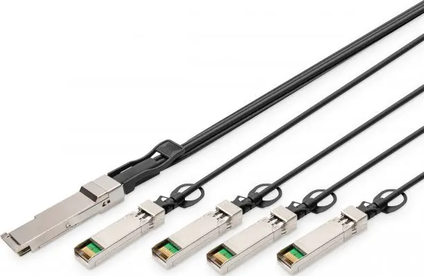 Digitus 40G QSFP+ uz 4XSFP+ Tiešā