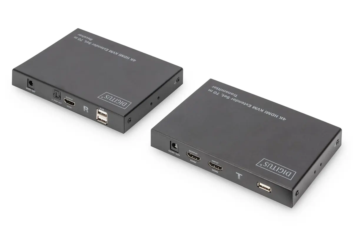 KVM Extender Set Digitus 4K HDMI Photo 6