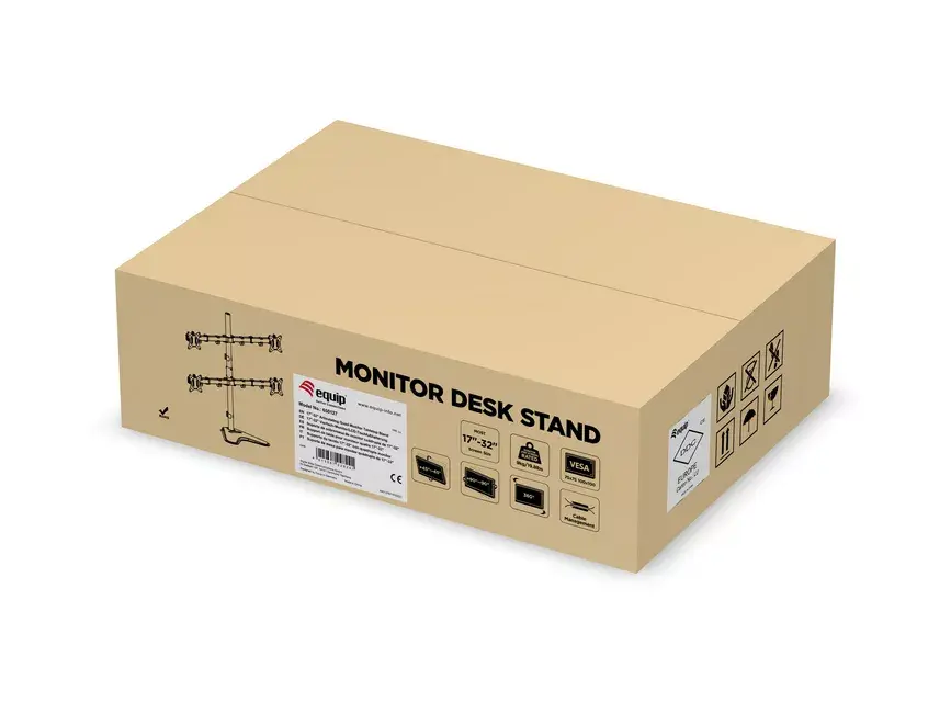 Quad Monitor Tabletop Stand Equip 17"-32" Photo 10