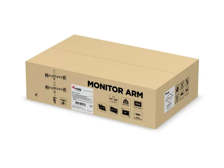 Četru monitoru galda stiprinājums Equip 650159 Photo 9