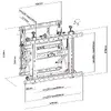 Equip 45"-70" Pop-Out Video Wall Mount Bracket Photo 12