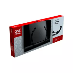 Кронштейн для саундбара one for all WM5211 — универсальный настенный держатель, простая установка, регулируемая посадка