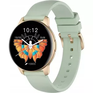 Смарт‑часы ORO-MED ORO ACTIVE PRO 1 — корпус 40 мм золотой, 1,09" IPS 240×240, IP68, ЧСС, давление, SpO2, 180 мАч