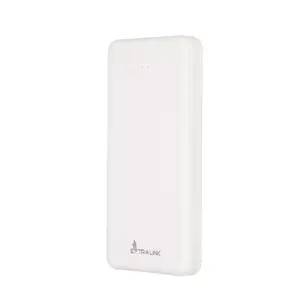 Power bank Extralink EPB-078W 10000 mAh White, USB-C, 10 W output, charges up to 2 devices