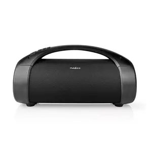 Stereo portable speaker Nedis SPBB315BK — 50 W RMS, 2.0 channels, Bluetooth, IPX5, Black