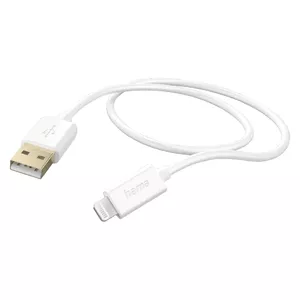 Lightning Cable Hama 00201581 1.5m 2.4A White
