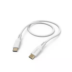 Hama elastīgs USB kabelis USB 2.0 1.5 m USB C