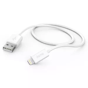 Lightning Cable Hama 00201579 1m White USB C 2.4A