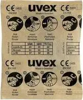 Одноразовые беруши UVEX x-fit 37 дБ, модель 2112087 — 100 пар
