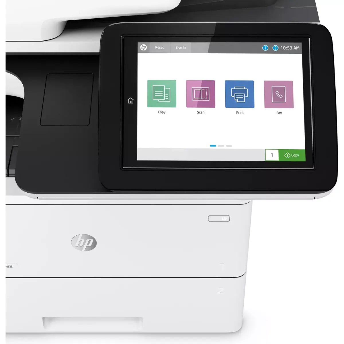 Multifunction Printer HP LaserJet Enterprise MFP M528dn Photo 2