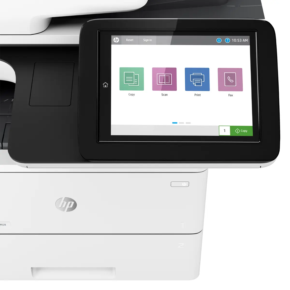 HP LaserJet Enterprise M528dn Multifunction Printer Photo 2