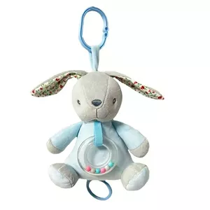 Музыкальная шкатулка TULILO Bunny 18 см голубая мягкая заводная игрушка