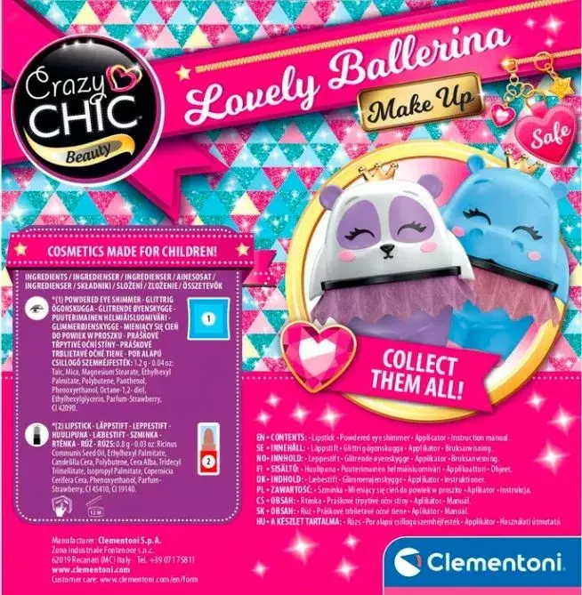 Набор для макияжа Clementoni Crazy Balerina Hipcia Photo 4