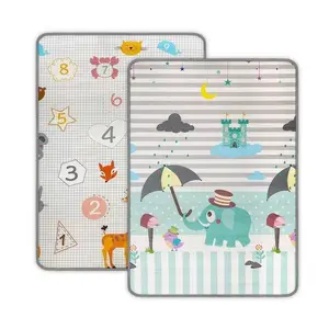 Складной поролоновый игровой коврик milly mally — Kinder Cyfry (в рулоне) — мягкий пазл-коврик для детей