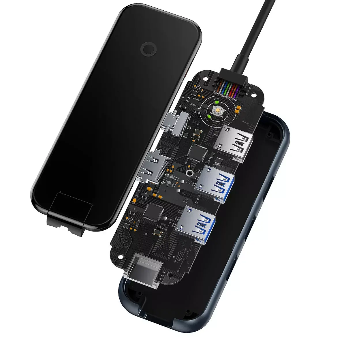 USB-C I/O Hub Baseus WKJZ010313 6‑in‑1 Photo 5
