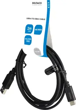 USB kabelis Deltaco USBC-1006-LSZH Photo 3