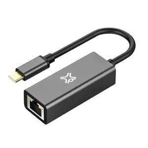 Сетевой адаптер XtremeMac XWH-ACE-13 — USB Type-C на RJ-45, разъём хоста female, чёрный