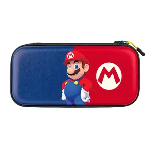 Жесткий чехол PDP Slim Deluxe Power Pose Mario для Nintendo — синий/красный
