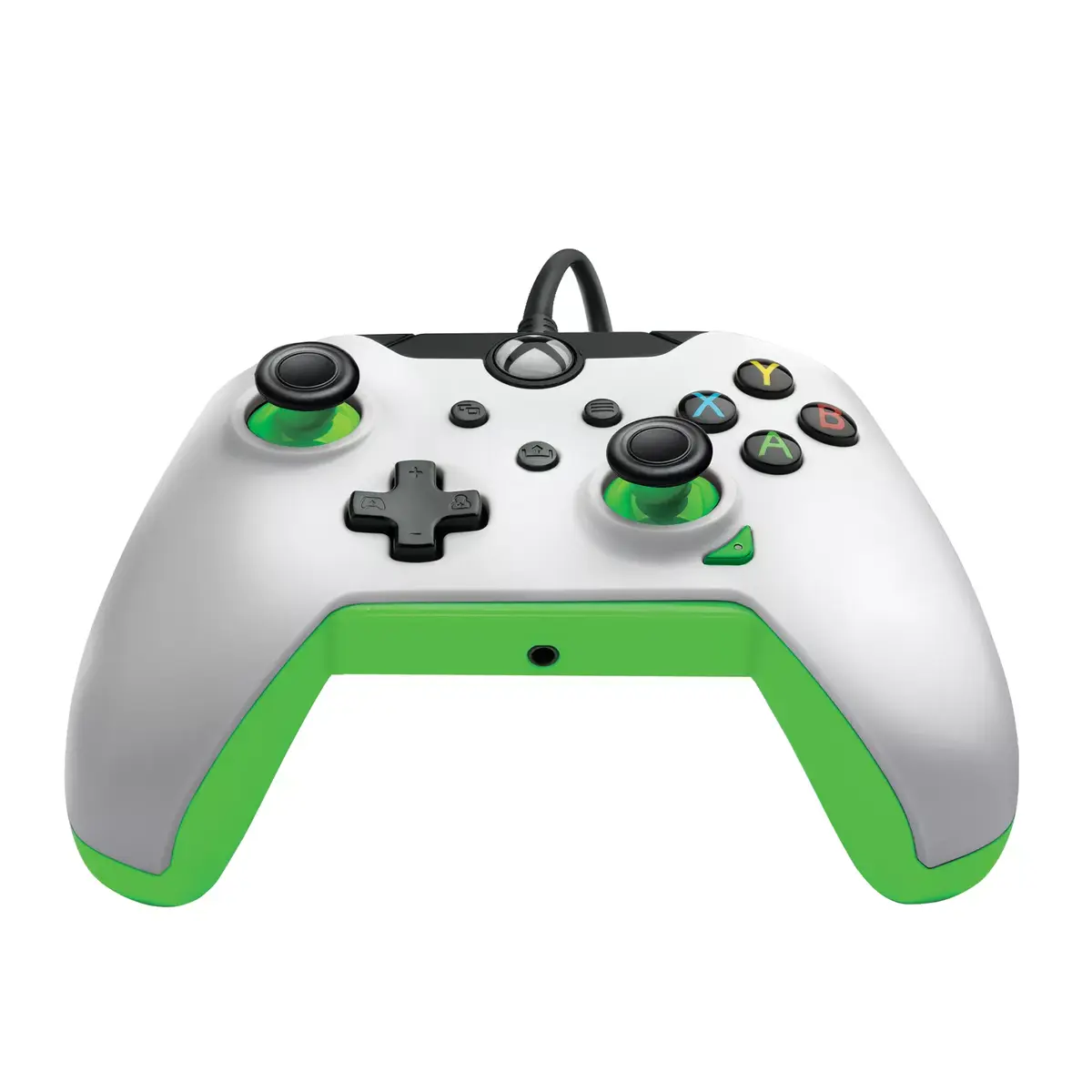 PDP Wired Controller Neon White — Gamepad for Xbox & Windows Photo 2