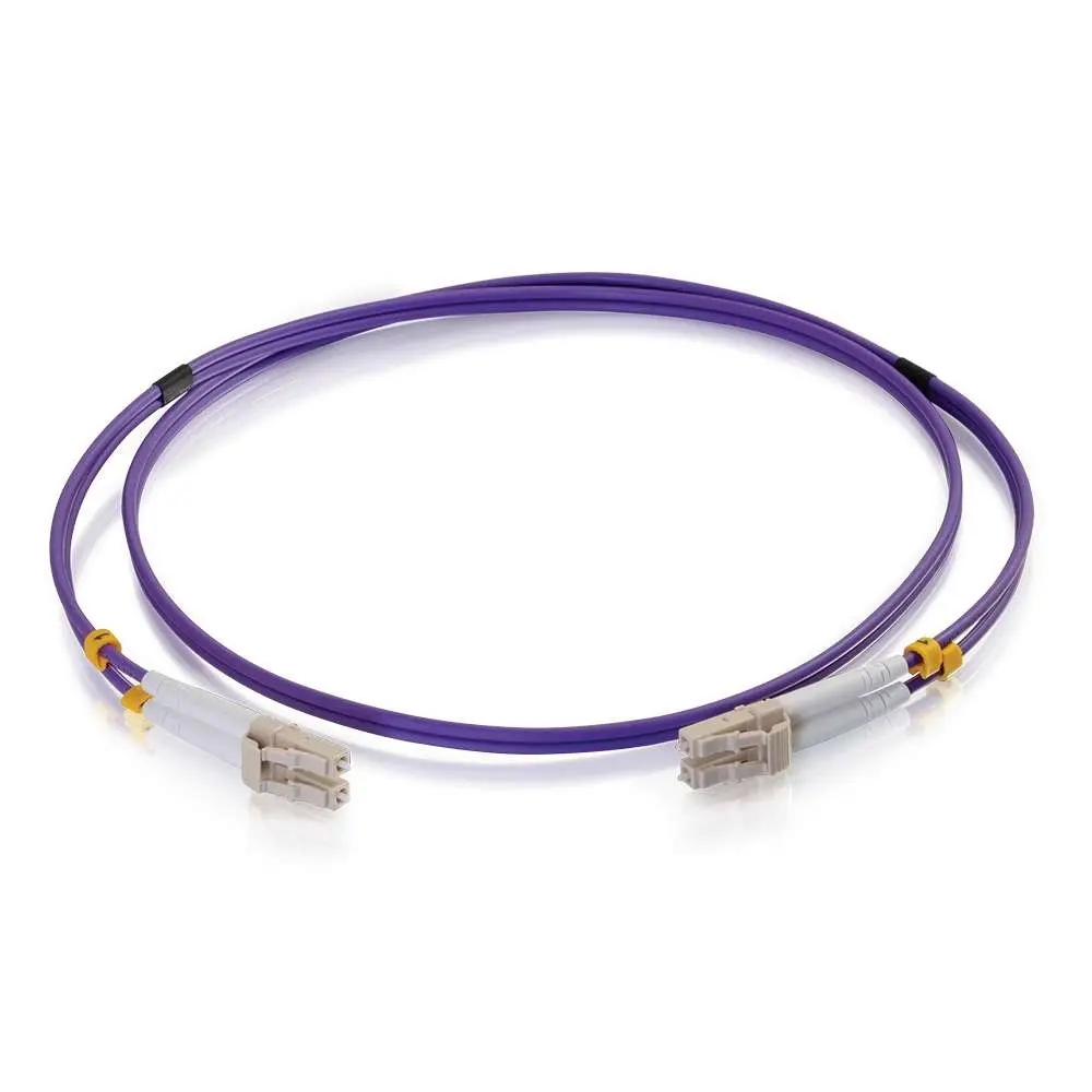 C2G 2m LC/LC OM4 Fibre Patch Cable Photo 3
