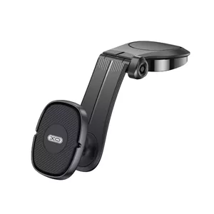 Car magnet phone holder XO C101 black — glued mount for smartphones