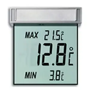 Electronic environment thermometer TFA-Dostmann 30.1025 Indoor White